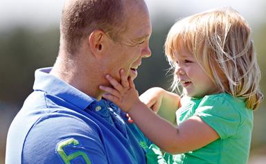 Adorable Mia Tindall’s day out with dad Mike Tindall