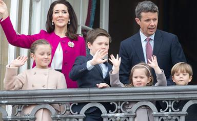 Princess Mary, Prince Frederik and their children make their stamp debut