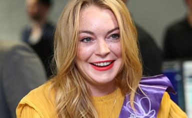Lindsay Lohan explains her strange new accent…