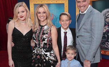 It's a family affair! Reese Witherspoon brings her kids to the Sing premiere
