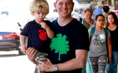 Michael Bublé says son Noah’s cancer treatment is “progressing well”