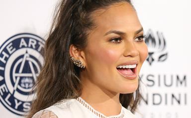 Chrissy Teigen has shared a down-to-earth pic of her stretch marks