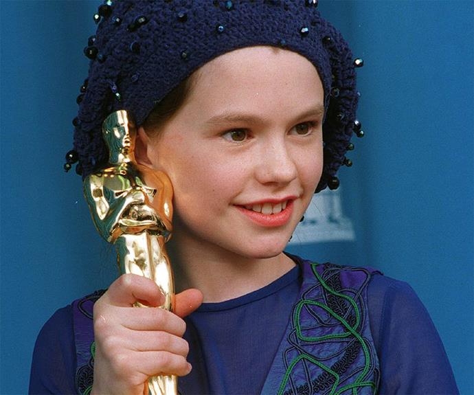 **A star is born** At just 11 years of age, Anna Paquin became the second youngest Oscar winner in history for her work in *The Piano*.