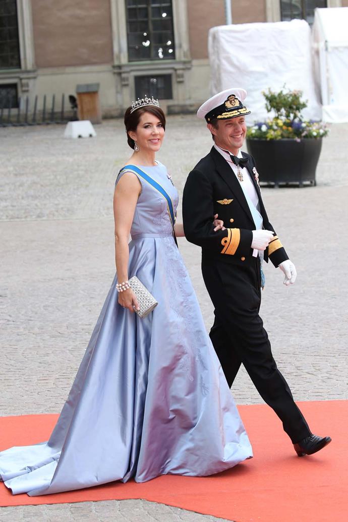 Crown Prince Frederik and Crown Princess Mary.