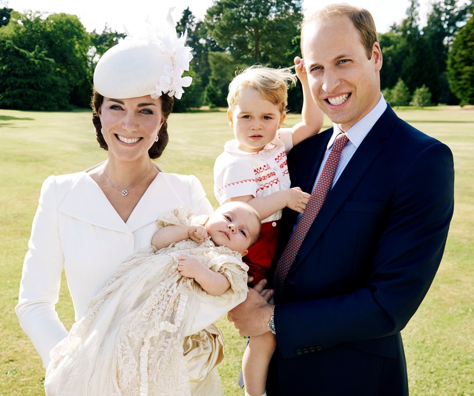 It is custom for the Royal Family to release an official family photo after a Royal Christening - we can't wait for the new one featuring Prince Louis!
