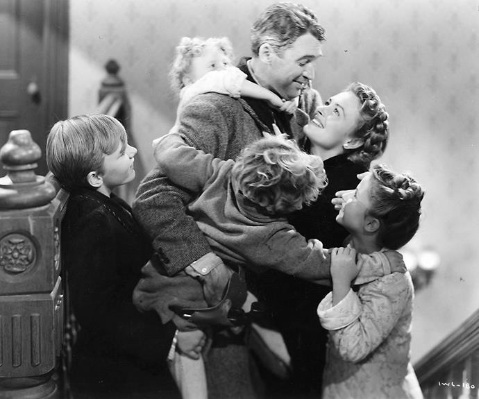 **It's a Wonderful Life:** Based on the short story "The Greatest Gift", this Yuletide classic makes for compulsory viewing every December. George Bailey, who has put his dreams on hold in order to help the ones he loves, gets an intervention from his guardian angel, who shows Bailey how he has touched the lives of everyone he meets.