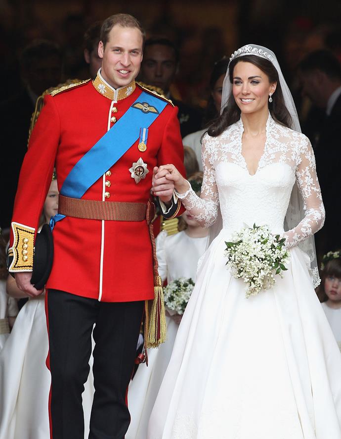 The fairytale royal wedding in April 2011