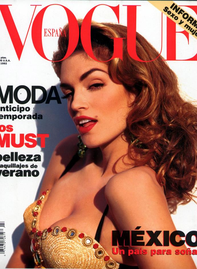 Vogue Mexico, 1992.