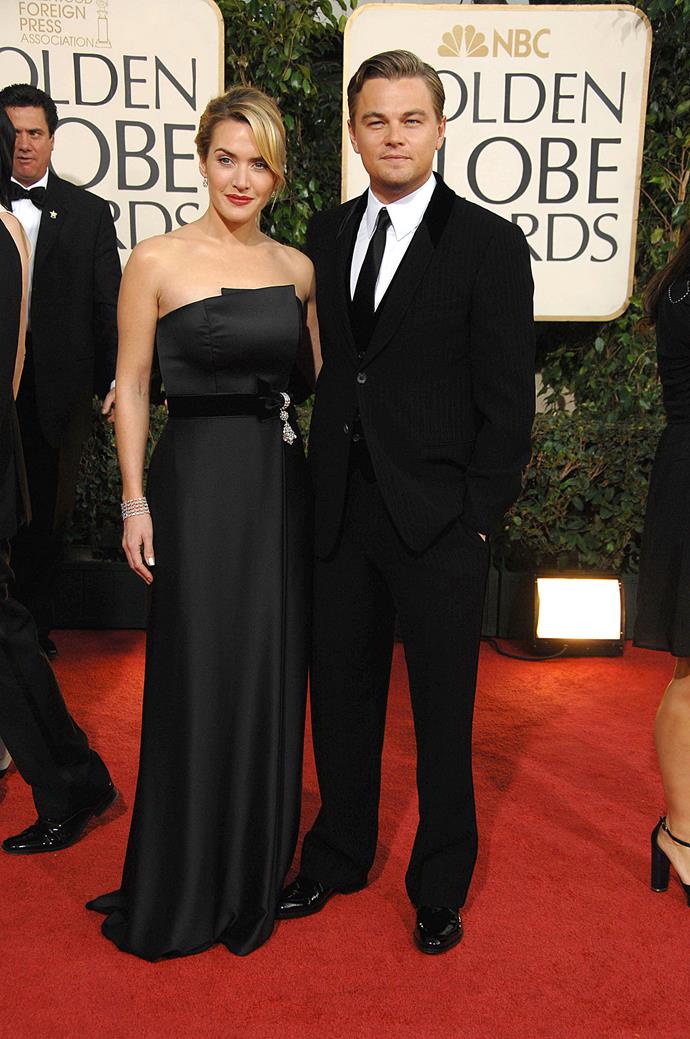 Kate and Leo at the 2009 Golden Globes.
