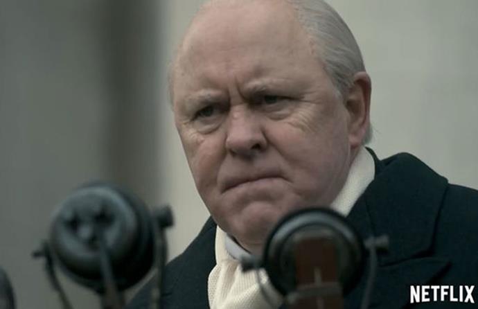 John Lithgow as Winston Churchill. PHOTO: Netflix