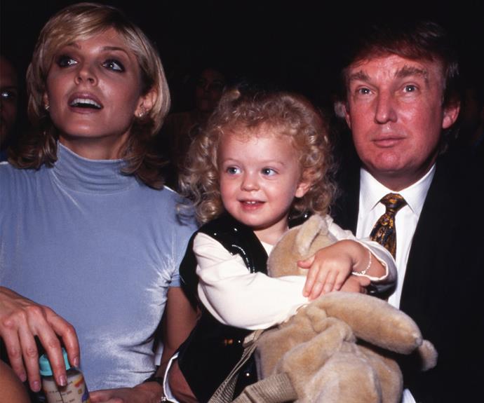 Donald and Marla Maples just had one child together, Tiffany.