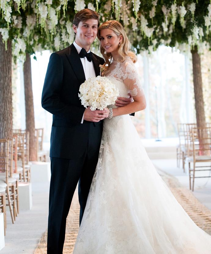 Ivanka and Jared tied the knot in 2009.