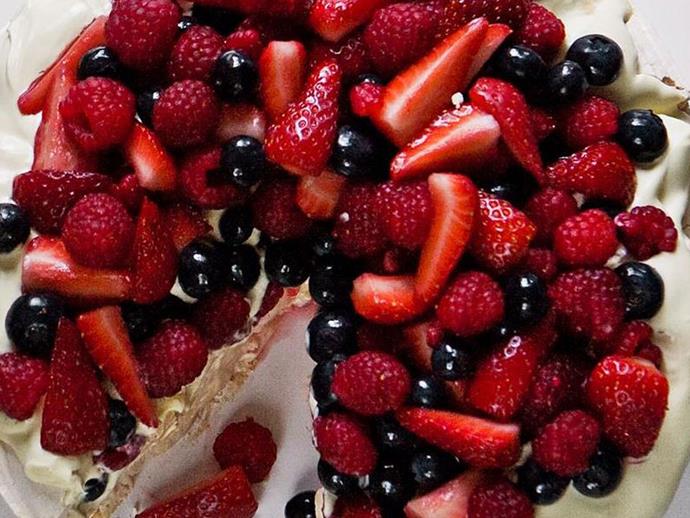 [Summer berry pavlova recipe here.](http://www.foodtolove.com.au/recipes/summer-berry-pavlova-5066)