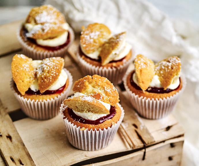 **[Butterfly cakes](https://www.womensweeklyfood.com.au/recipes/butterfly-cakes-10791|target="_blank")**

Butterfly cakes are cupcakes with a little added magic. A cream and jam filling and delicate wings take ordinary vanilla cupcakes to new heights.