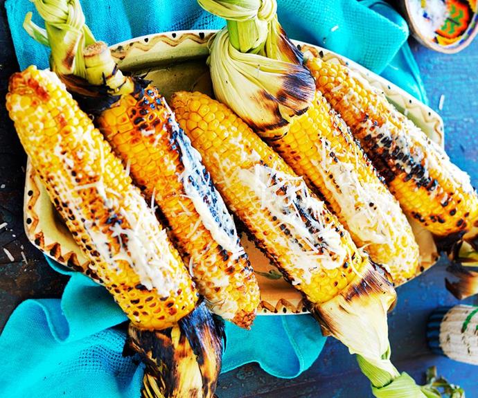 **[Mexican-style grilled corn](https://www.womensweeklyfood.com.au/recipes/mexican-spiced-grilled-corn-1653|target="_blank"|rel="nofollow")**

If you're looking for something to bring warmth and colour to your table, this is it. These buttery grilled cobs are drizzled with creamy mayonnaise and shaved pecorino cheese for a yummy addition to grilled meats… need we say more?