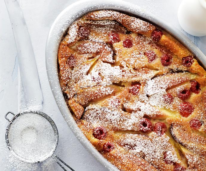 FIG AND RASPBERRY      Clafoutis