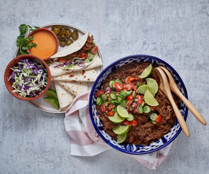 [**Shredded beef brisket tacos**](https://www.mccormick.com.au/recipes/slow-cookers/mexican-inspired-shredded-beef-brisket-tacos|target="_blank"|rel="nofollow")

Slow cooked to perfection, this shredded beef mix is a tasty and fun idea for any night of the week. In the morning, combine the ingredients and a [McCormick Slow Cookers Beef & Mushroom Ragout Recipe Base](https://www.mccormick.com.au/recipes/slow-cookers/mexican-inspired-shredded-beef-brisket-tacos) into a paste to rub over the brisket, before adding to the slow cooker with the remaining paste. Cover and cook for six hours, before serving for dinner with soft tortillas.