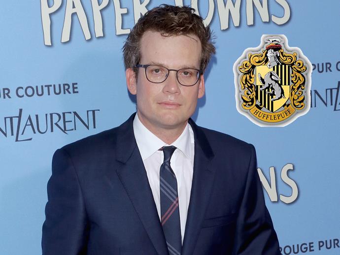 *The Fault in Our Stars* author **John Green** has revealed he is a Hufflepuff.