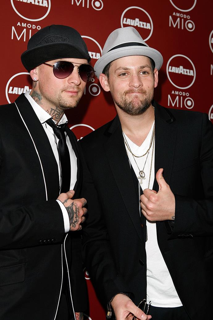 **Benji and Joel Madden** Melbourne Cup Day, 2009