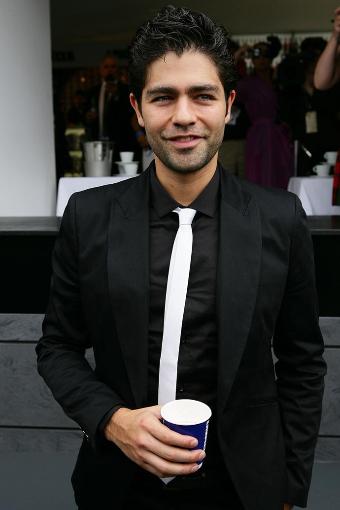**Adrian Grenier** Melbourne Cup Day, 2011