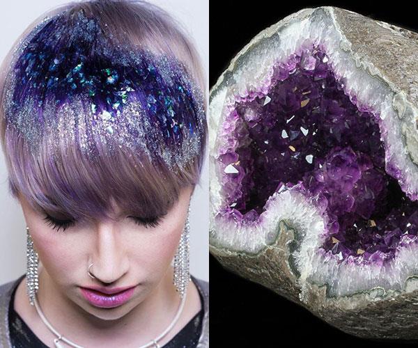 Image result for ‘CRYSTAL HAIR’ IS THE LATEST COLOUR TREND TO CATCH THE INTERNET’S ATTENTION