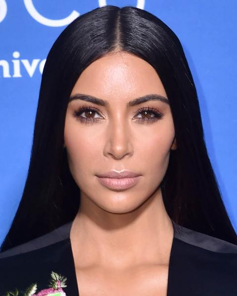 **NO.3 KIM KARDASHIAN**

Notice how Kim Kardashian's eyebrows are the exact same width from beginning to end - the secret to her super preened pair.