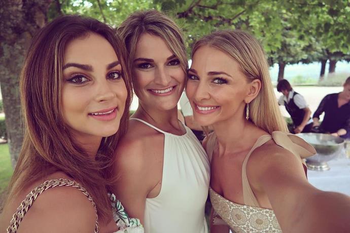 **Anna, Charlotte and Andrea Heinrich**
<br><br>
Appearing often on each other's Instagram accounts, Anna and her sisters Charlotte and Andrea look to be as close as could be.