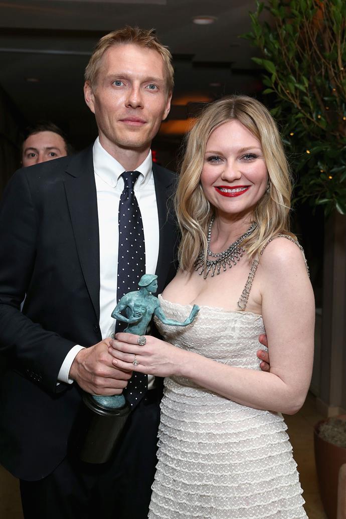 **Kirsten and Christian Dunst**
<br><br>
There's not much that we know about Kirsten Dunst's personal life, but it seems like her brother, Christian, is a family member that Kirsten is proud to show off.