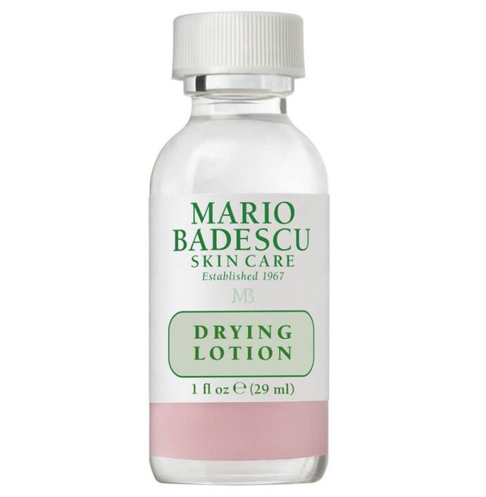**Mario Badescu Drying Lotion, $24 at [Mecca](http://www.mecca.com.au/mario-badescu/drying-lotion/I-004684.html|target="_blank").**
<br><br>
**Why it's good:** This spot treatment treats breakouts while you sleep by drying them out. The main ingredients? Calamine and salicylic acid. Buy it! This stuff *works*.