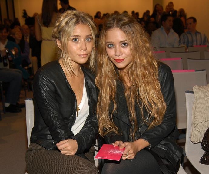 The Olsens were definitely early adopters of the boho style. Check out Ashley's super-cute milkmaid braids and Mark-Kate's long, mermaid-esque locks.