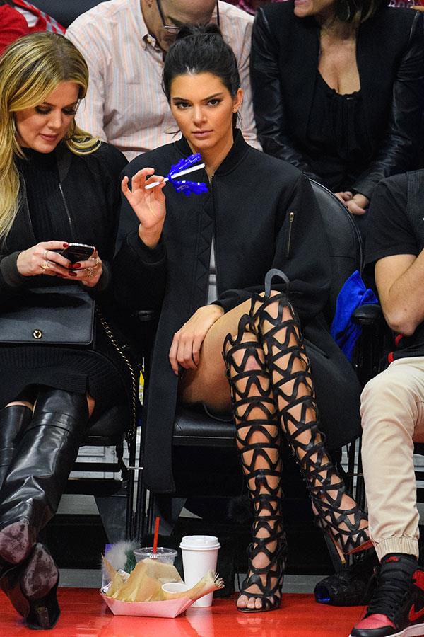 Kendall Jenner's Best Courtside Style Moments ELLE Australia