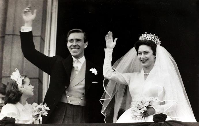 **May 6, 1960**

Princess Margaret and Antony Armstrong-Jones on the balcony at Buckingham Palace.
