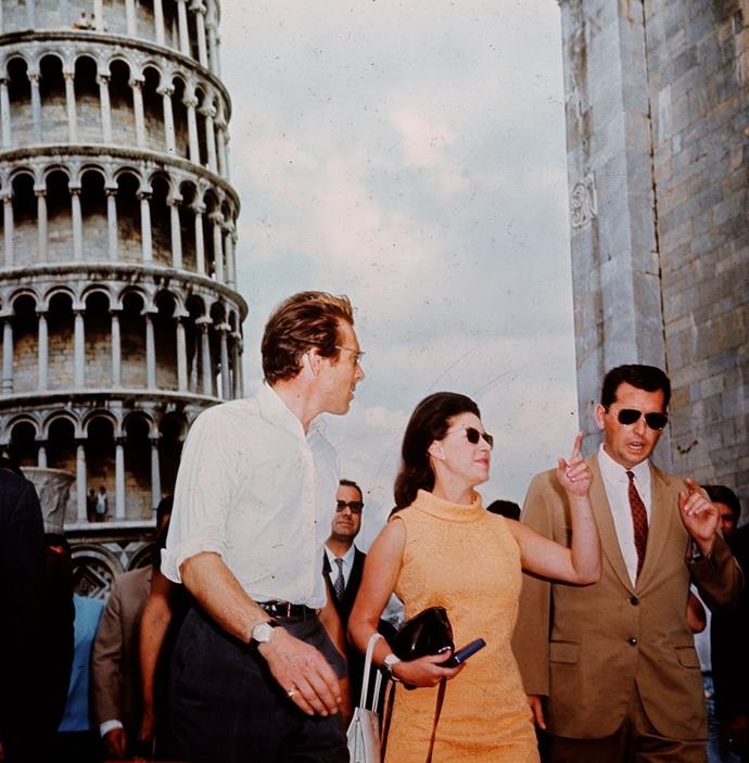 **1968**

Princess Margaret and Antony Armstrong-Jones in Italy.