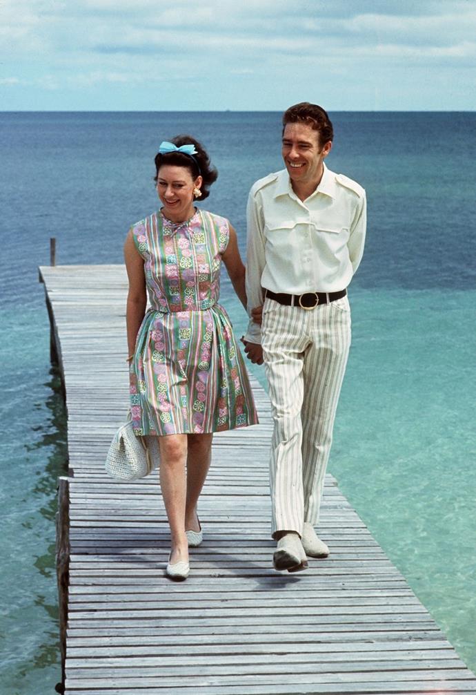 **1967**

Princess Margaret and Antony Armstrong-Jones in Nassau, Bahamas.