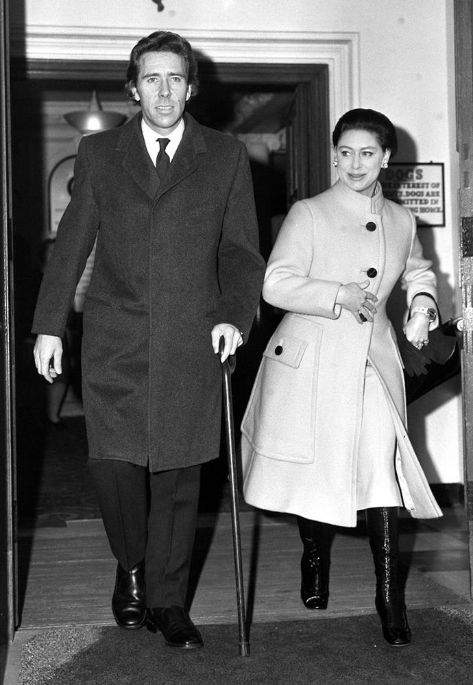 **December 30, 1970**

Princess Margaret and Antony Armstrong-Jones in London.