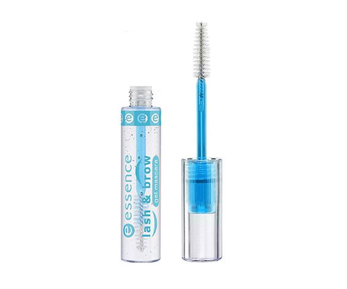 <strong>The clear mascara</strong> <br> <br> Brush it though your brows to groom and your lashes to lightly define, it can even be used to tame post-lunchtime gym class frizz. <br> <br> Try <a href="https://www.priceline.com.au/essence-lash-and-brow-gel-mascara-clear-9-ml">this </a>fabulous cheap thrill