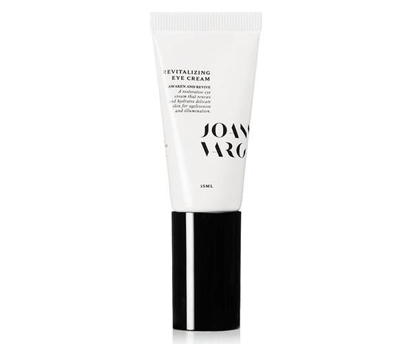 This eye cream contains anti-inflammatory cucumber extract to de-puff, anti-ageing peptides to prevent fine lines and wrinkles, as well as hydrating oils that smooth the skin. 
<br><br>
Joanna Vargas Revitilising Eye Cream, $91, at [Net-A-Porter](https://www.net-a-porter.com/au/en/product/1056997/joanna_vargas/revitalizing-eye-cream--15ml|target="_blank").