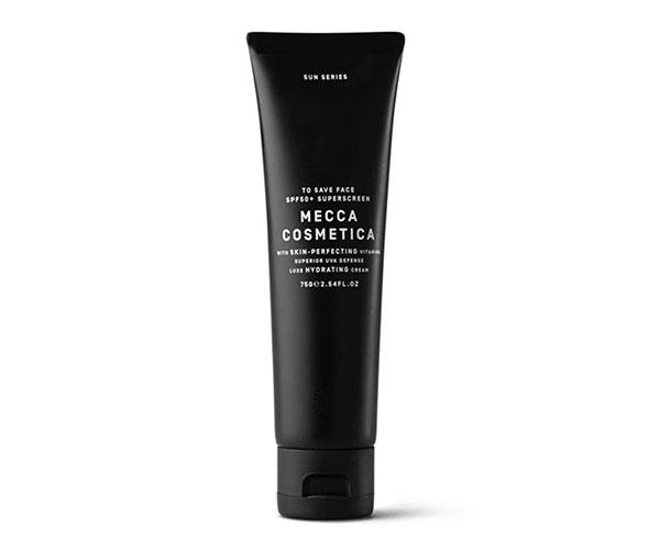 **To Save Face Superscreen SPF 50+, $18, at [Mecca](https://www.mecca.com.au/mecca-cosmetica/to-save-face-superscreen-spf-50-/V-020875.html|target="_blank")**
<br><br>
"This sunscreen goes hard on SPF, but gentle on my skin, and it doubles as a primer, too." - *Elle McClure, Digital Producer*