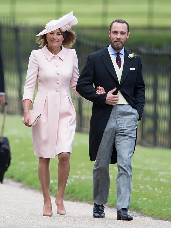 He loves his mother, and looks particularly adorable in photos with her (pictured here at Pippa Middleton's wedding last year).