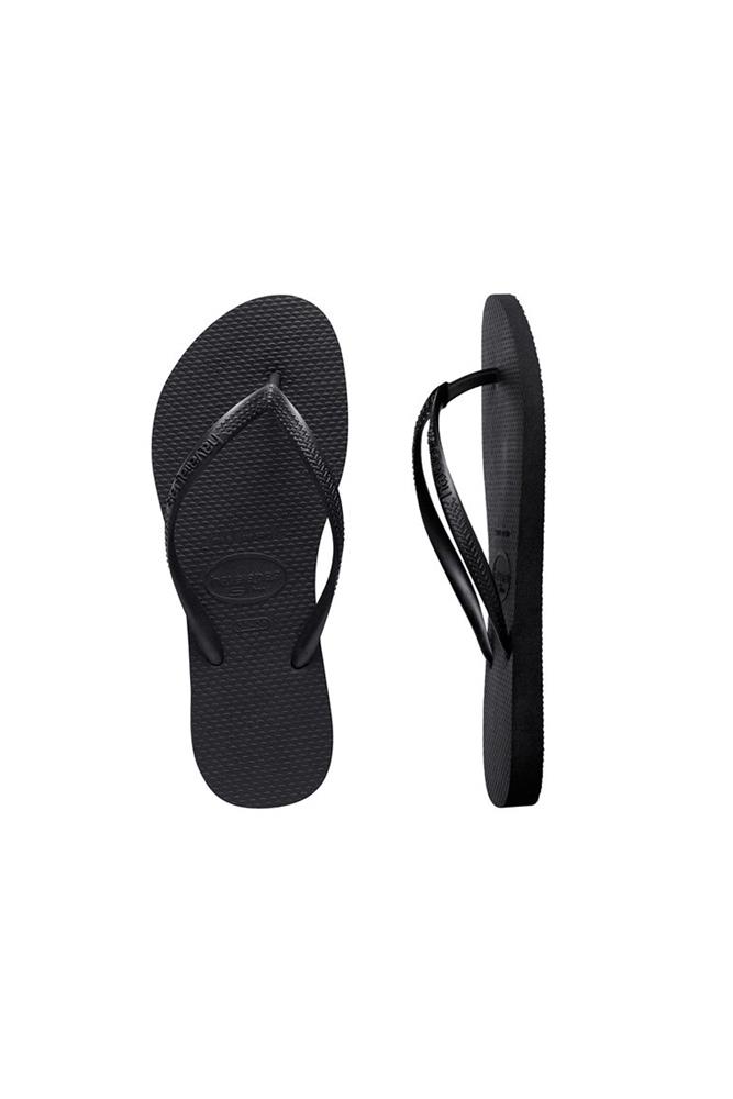 ***Thongs***<br><br>
Can't go past a classic.<br><br>
Thongs, $30 at [Havaianas](https://www.havaianasaustralia.com.au/Havaianas/Slim-Basic-Black|target="_blank"|rel="nofollow"). 