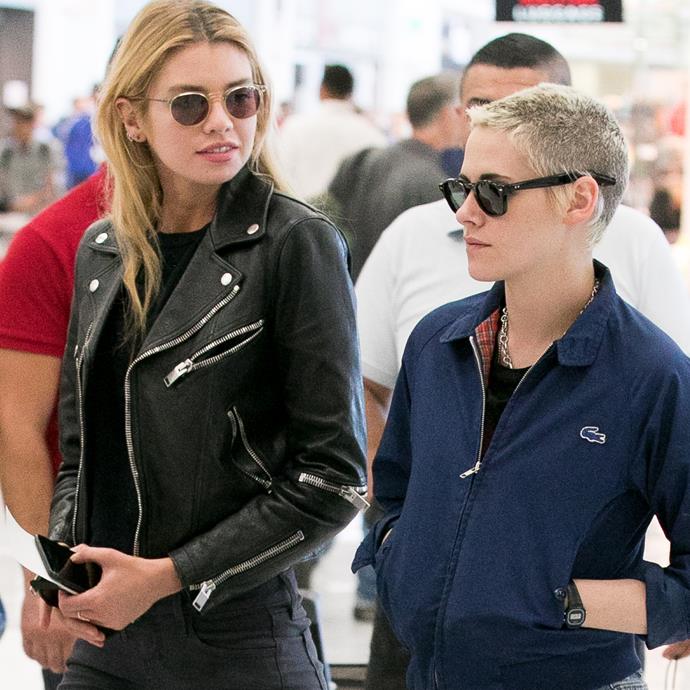***Kristen Stewart***, girlfriend of Stella Maxwell<br><br>Although they keep it on the DL, Stella has been in a relationship with actress Kristen Stewart since 2016.