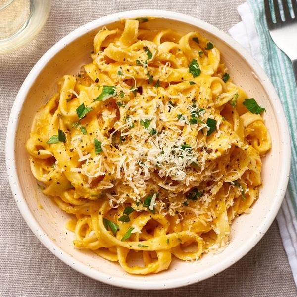 [**Healthy Comfort Food**](https://www.pinterest.com.au/thekitchn/healthy-comfort-food/|target="_blank"|rel="nofollow") by The Kitchen
<br><br>
Look, sometimes you just want an awesome bake, soup, stew or pasta dish to make you feel better and energise down vibes. Well, how does lasagna-stuffed spaghetti squash or roasted sweet potato slices with pesto sound? Pretty good, we think.