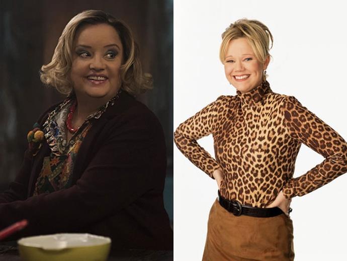 **HILDA SPELLMAN**
<br> 
While Caroline Rhea's portrayal of the character in *Sabrina The Teenage Witch* was a little more forgiving, and a lot more, well, nuts, Lucy Davis' Hilda Spellman (Lucy Davis) sounds to be a little more disturbed than the sitcom's zany portrayal.
<br><br>
Giving us a peek into her unsuspecting dark past throughout the series, this rendition on Hilda's character sounds to be more complex than first thought. That being said, she still rings true to her title of sweetest Spellman aunt.