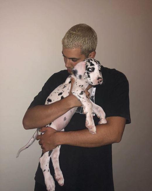 **He has a Dalmatian:** It's a girl and she's very cute, as are Khadra's many photos with her.