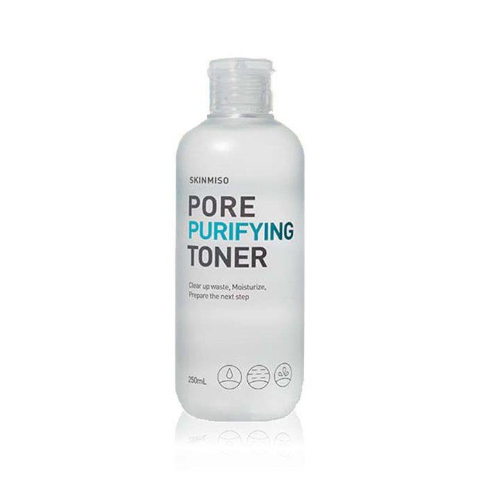 Toners might be contentious but this product isn't. The formula leaves your skin super soft and hydrated.<bR><br>
*Pore Purifying Toner by Skinmiso.*