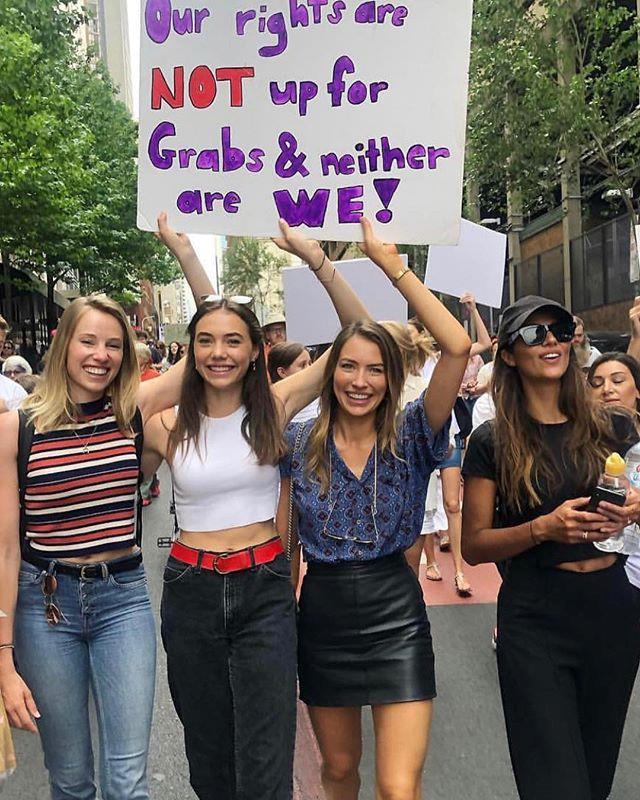 Pia Miller at the Sydney march. <br><br>
*Image: [@pia](https://www.instagram.com/p/Bs17q2HgqNR/|target="_blank"|rel="nofollow")*