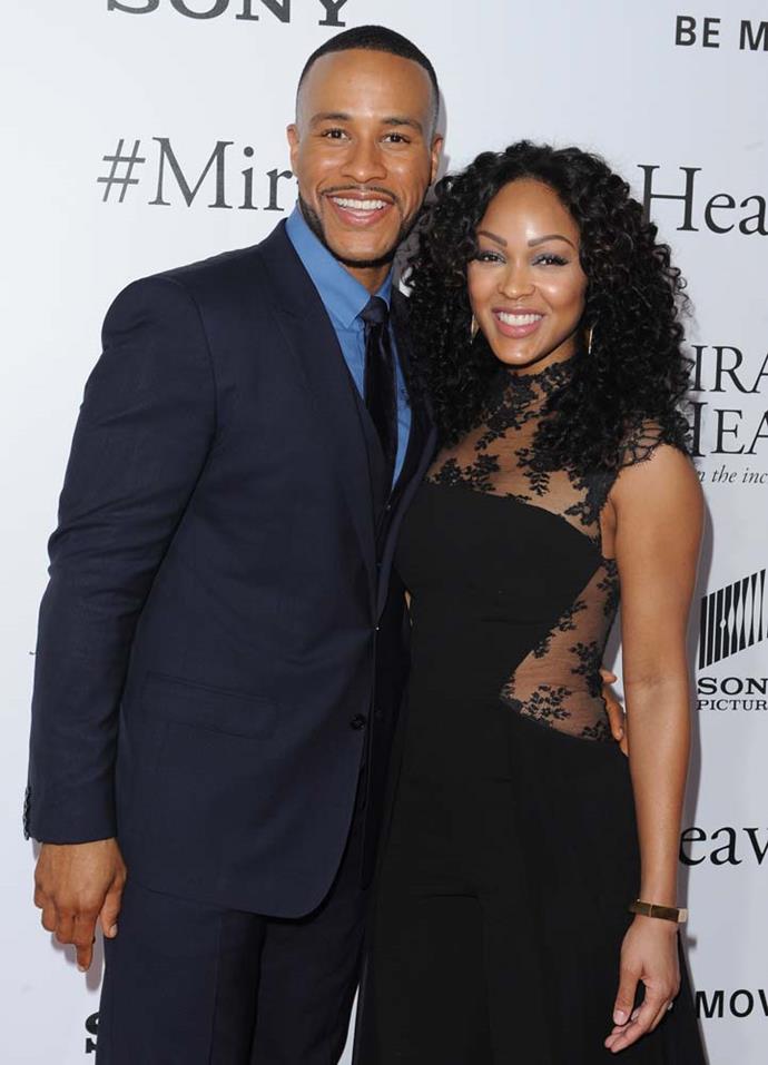 ***Meagan Good***<br><br>
Although her boyfriend DeVon Franklin wasn't a virgin, Meagan Good revealed she didn't have sex until marriage. They married in 2012.<br><br>
"Our wedding night will be the first time we're actually together. He was willing to be celibate with me for a year."