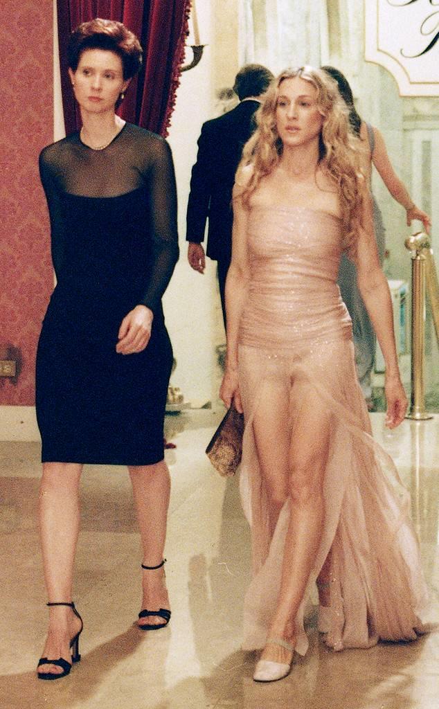 Who could forget the time she left Carrie's nude allure gown in the dust?