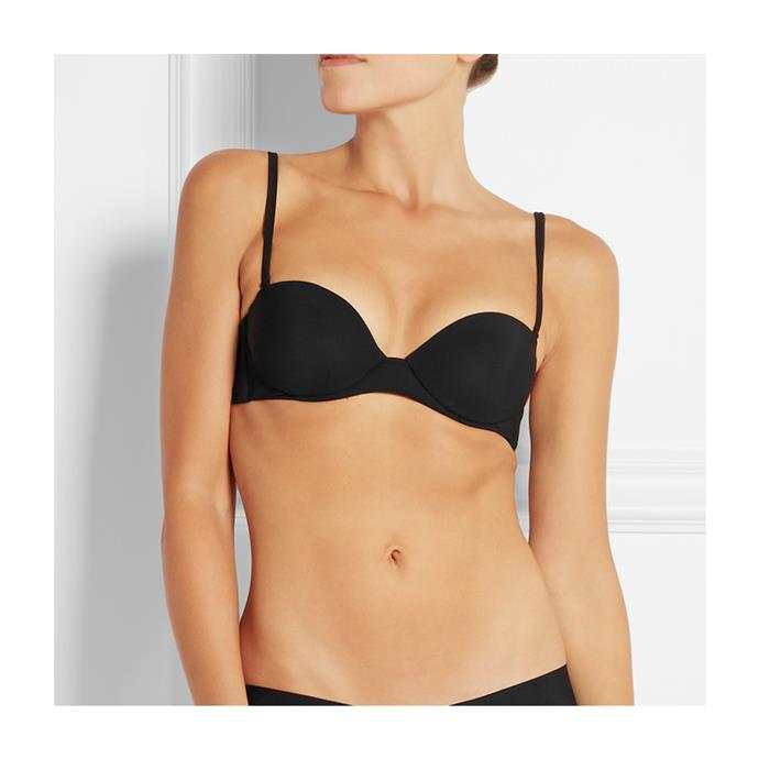 ***'Up Date Strapless Contour Bra' by La Perla***<br><br>
With internal non-slip taping, a double hooked back and a sturdy band, La Perla's bra is as functional as it is pretty.<br><br>
Bra by La Perla, $256.02 at [NET-A-PORTER](https://www.net-a-porter.com/au/en/product/196334/la_perla/up-date-strapless-contour-bra|target="_blank"|rel="nofollow").
