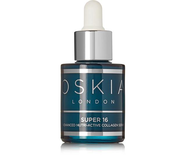 Serum by Oskia, $140.52 at [Net-a-Porter](https://www.net-a-porter.com/au/en/product/856270/Oskia/super-16-serum-30ml|target="_blank"|rel="nofollow")
